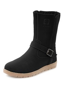 ELBSAND Damen Winterstiefel in schwarz ,Gr&ouml;&szlig;e 35, Witt, 100% Leder