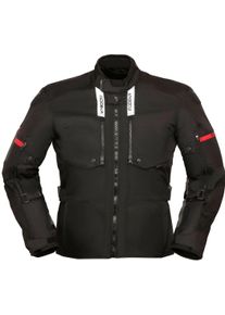 Modeka Raegis, textile jacket waterproof , color: Black , size: 4XL