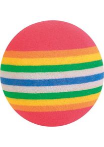 Jolly Paw Katzenspielzeug Regenbogen Schaumstoffb&auml;lle (4er-Pack)