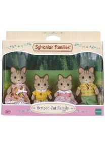 Sylvanian Families Striped Cat Family
