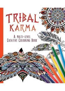 Alligator Mandala malebog TRIBAL KARMA