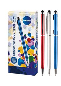 Centrum Kuglepen Touch 0.7mm. Ass. farver