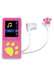 Lenco Xemio-560BU - MP3/MP4 player with 8GB memory - Pink - MP3 Spieler 8 GB