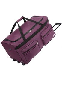Monzana Saco de viagem com rodas 160L roxo XXL