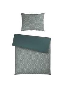 Novel Wendebettwäsche , Grün , Textil , 140x200 cm , pflegeleicht, atmungsaktiv, hautfreundlich, schadstoffgeprüft , Heimtextilien, Bettwäsche & Leintücher, Bettwäsche, Wendebettwäsche