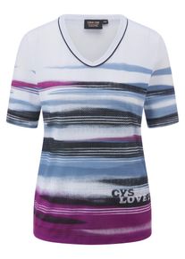 Canyon - V-Shirt, weiss, Gr. 44, Kunstfaser