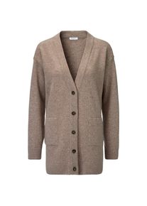 Knowledge Cotton Apparel Damen-Langstrickjacke Natur XS