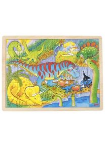 goki Wooden Jigsaw Puzzle - Dinosaurs 48pcs. Holz