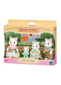 Sylvanian Families Latte Cat Family