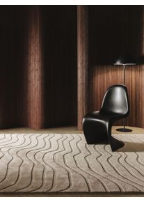 benuta Finest Wool Rug Terra Taupe 160x230 cm - Natural Wool Rugs