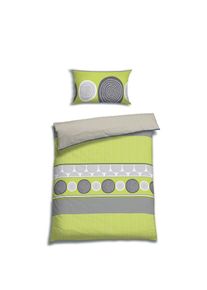 Florella , Bettwäsche »Uta, Soft Renforcé, 100 % Baumwolle« 2 Stk. tlg. , silberfarben , Obermaterial: 100% Baumwolle , B/L: 135 cm x 200 cm