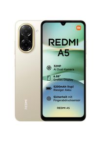 Xiaomi , Smartphone »Redmi A5« gold , gold , LTE, WLAN, Bluetooth