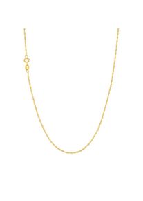 Amor, Damen, Collierkettchen &raquo;Singapurkettengliederung&laquo; Made in Germany, gelbgoldfarben, gelbgoldfarben, Femininer Damenschmuck, klassisch und zeitlos