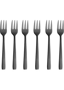 aida RAW , Besteck-Set »RAW« Kuchengabeln, PVD-beschichtet , black