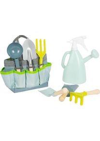 Small Foot Gartentasche mit Gartenwerkzeug | blau