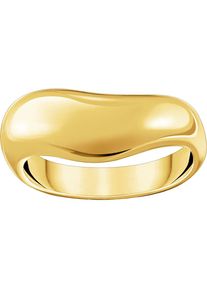Thomas Sabo, Damen, Fingerring &raquo;Bold Elegance&laquo;, gelbgoldfarben, gelbgoldfarben, Ring mit geschwungener Form