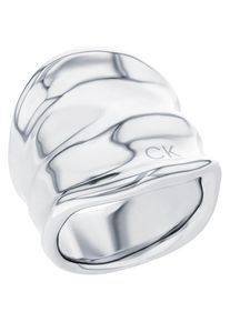 Calvin Klein, Damen, Fingerring &raquo;ELEMENTAL&laquo;, edelstahlfarben, edelstahlfarben, CK Schmuck - Damenring