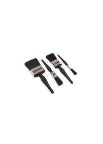 Cottam Cottam 0.5", 1", 2", 3" Synthetic Paint Brush Set with Flat Bristles - PPB00306