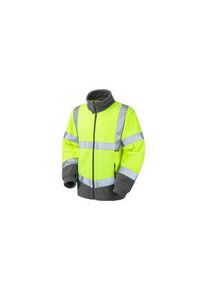 Leo Workwear Leo Workwear Yellow Unisex Hi Vis Fleece, L - F01-Y-L