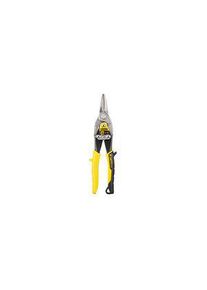 Stanley Stanley 250 mm Straight Snips for Aluminium, Cardboard, Leather, PVC, Rubber, Steel - 2-14-563
