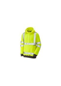 Leo Workwear Leo Workwear Yellow Unisex Hi Vis Hoodie, L - SS04-Y-L
