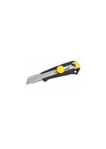 Stanley Stanley Safety Knife with Snap-off Blade, Retractable, 18mm Blade Length - 0-10-418