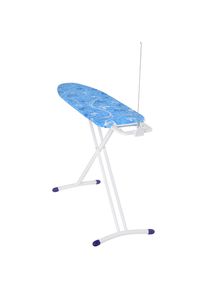 Leifheit Bügelbrett , Blau , Metall, Textil , Schmetterling , 76 cm Schubladen , 49x100x152 cm , Kabelhalterung, Bügeleisenablage, Kabelführung , Nur In Filialen Erhältlich