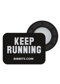 BibBits Race Number Magnets - Keep Running