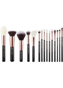 NoName, Schminkpinsel, JESSUP SET Make Up Brush pędzle do makijażu twarzy T160 15szt. (Foundation)