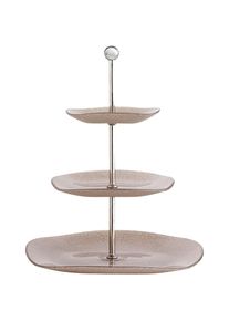 Novel Etagere , Glas , rund , Lfgb , Geschirr, Tischkultur & Serviergeschirr, Etageren