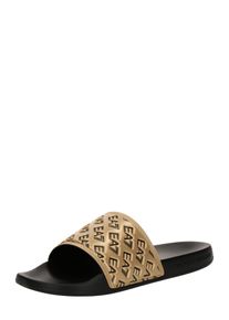 EA7 Emporio Armani Sapato de praia/banho em ouro Tamanho 44 Estampado com logo