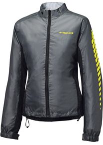 Held Wet Tour 2, rain jacket women , color: Grey/Black/Neon-Yellow , size: XL