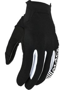 Macna Obtain Leather, gloves , color: Black/White , size: 3XL