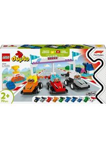 Lego DUPLO 10445 F1® Team Rennautos mit Rennfahrern