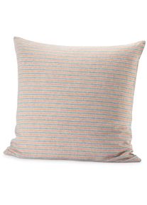 Taie d'oreiller réversible lin