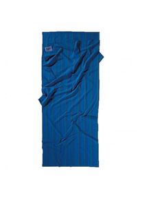 Cocoon Cotton Travelsheet Coupler Travel sleeping bag (220 x 83 cm, blue)