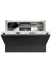 Klarstein Havasia UV 6 Secret beépíthető mosogatógép, kompakt, 6 készlet, UV-Lámpa, 6 Program