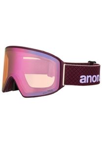 Anon M4 S1 (VLT 53%) (Cyl.) + Bonus Lens S2 (VLT 21%) Ski goggles pink