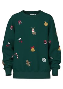 name it Sweat 'Kringle' vert taille 134-140