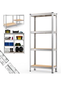 Monzana Schwerlastregal 170x75x30cm verzinkt 280kg