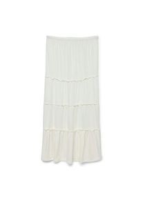 Véro Moda Vero Moda , Maxirock »VMJUNE HW ANKLE SKIRT JRS GA« , Snow White , XL (42) , XL (42) , Knöchellanger Rock von Vero Moda