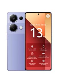 Xiaomi , Smartphone »Redmi Note 13 Pro 8+256GB« Lavender Purple , Lavender Purple , Ultraklare Triple-Kamera mit 200 + 8 + 2 Megapixel