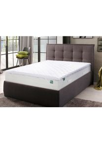 f.a.n. fan , Topper »Kian« Komfortkern mit mehr als 1.000 Wellnesspunkten! , weiß , Bezug: 100% Polyester. Steppfüllung: 100% Polyester , H2