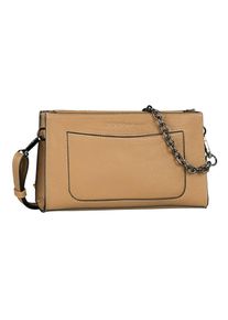 Tom Tailor Denim , Umhängetasche »Lennon« aus griffigem Lederimitat mit abnehmbarer Metallkette , braun