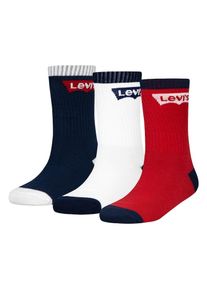 Levi's Kids, Herren, Socken &raquo;BATWING REGULAR CUT 3PK&laquo; 3 Stk. tlg. for BOYS, DRESS BLUES, DRESS BLUES, Socken von Levi's Kids