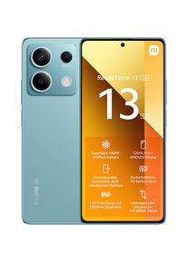 Xiaomi , Smartphone »Redmi Note 13 8+256GB« Ocean Teal , Ocean Teal , Superklare Triple-Kamera mit 108 + 8 + 2 Megapixel