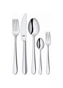 Silit , Besteck-Set »Midi« Solide Monobloc Tafelmesser, poliert , edelstahlfarben