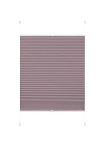 Gardinia , Plissee »EASYFIX Greta« Lichtschutz ohne Bohren verspannt inkl. dezenter Abdeckleiste (Staubschutz) , perlmuttfarben , Obermaterial:...