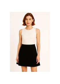 Only, Damen, Strickrock &raquo;ONLAMA LIFE SKATER SKIRT CC KNT&laquo;, Black, L (40), Black, Minirock von Only