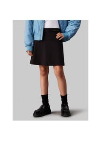 Calvin Klein Jeans , Kinder,Jugendliche , Minirock »LOGO TAPE FLARE PUNTO SKIRT« für Kinder bis 16 Jahre, mit elastischem Bund , Ck Black , 16...